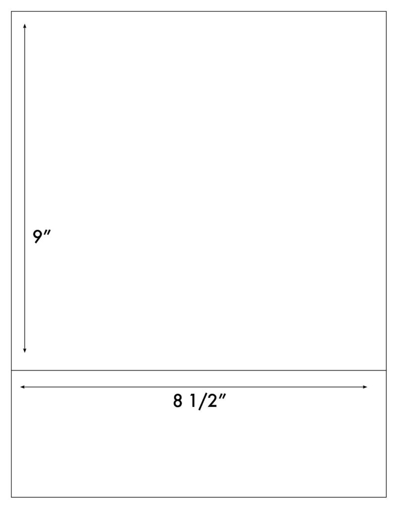 8.5 x 11 Size Sheets - Steadfast Paper