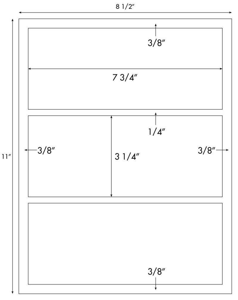 Steadfast Die-Cut Label Template: SF1287 - Steadfast Paper