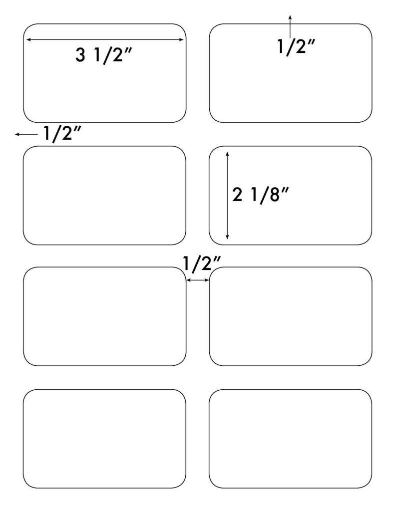 Steadfast Die-Cut Label Template: SF1939 - Steadfast Paper