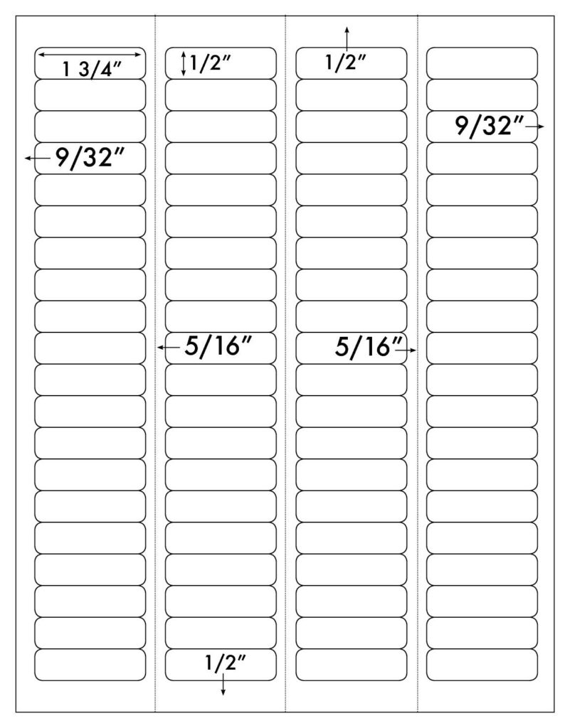 Steadfast Die Cut Label Template Sf3920 Steadfast Paper