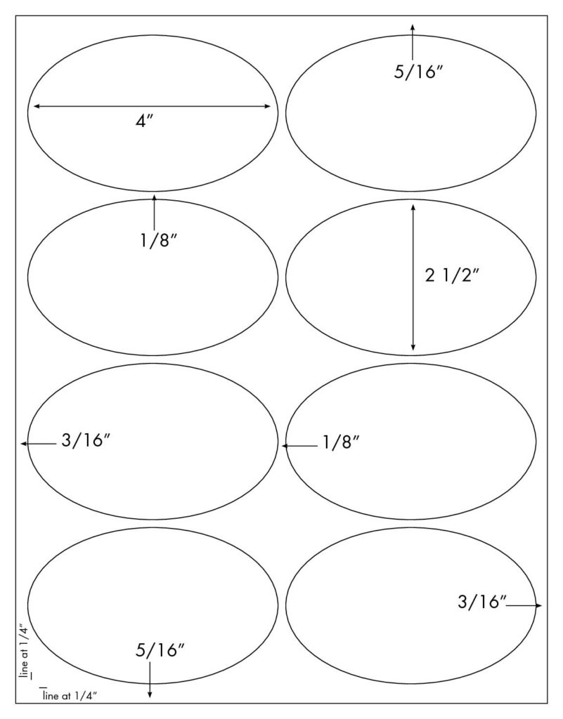 Steadfast Die-Cut Label Template: SF4319 - Steadfast Paper