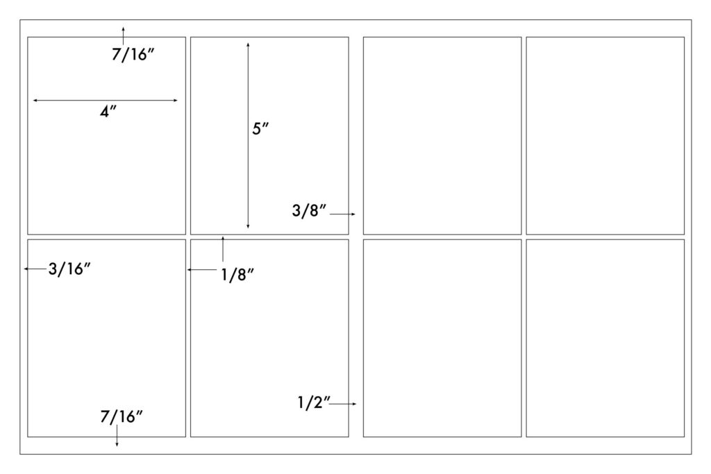 Steadfast Die-Cut Label 11x17 Template: SF5439 - Steadfast Paper