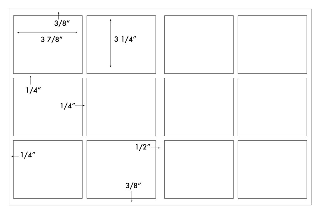 Steadfast Die-Cut Label 11x17 Template: SF5780 - Steadfast Paper